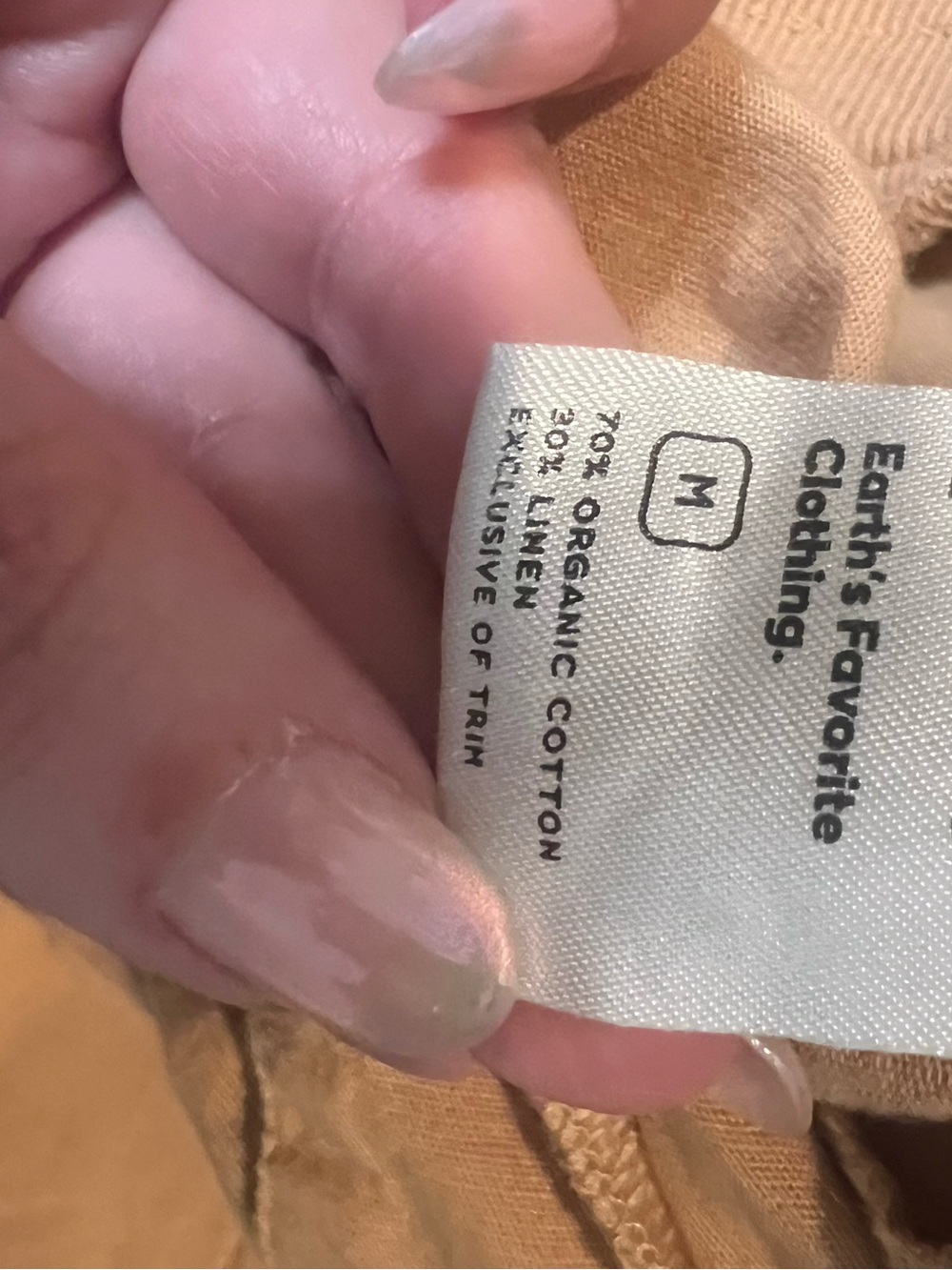 Canopy Pact Jogger Womans Linen
Blend Relaxed Lightweight Tan Medium - Picture 6 of 7